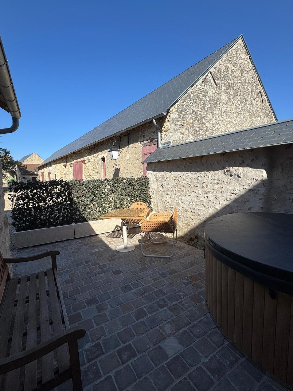 Le Cottage Maisonnette Dans Corps De Ferme Ollainville Ngoại thất bức ảnh