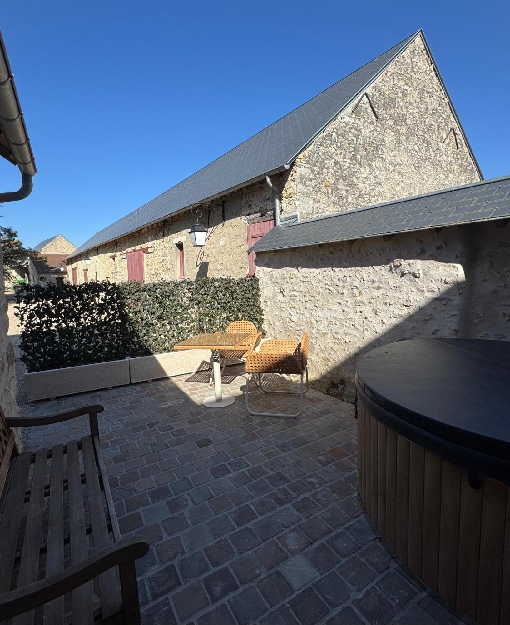 Le Cottage Maisonnette Dans Corps De Ferme Ollainville Ngoại thất bức ảnh